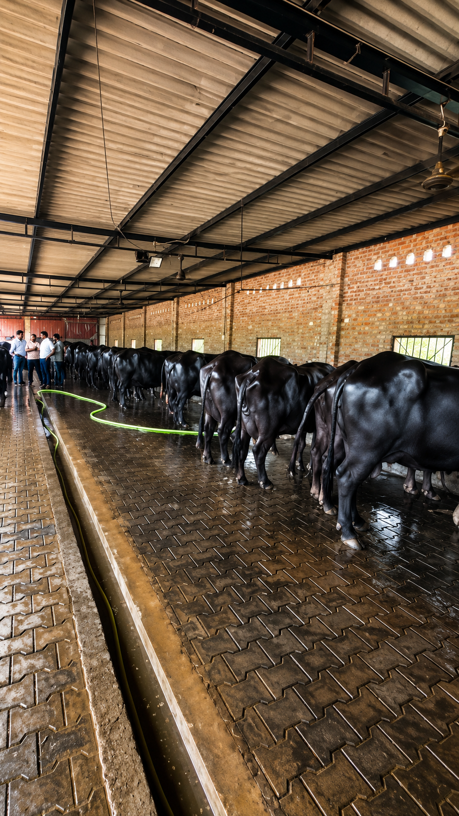 Dhaka Dairy Farm Cattle Shed